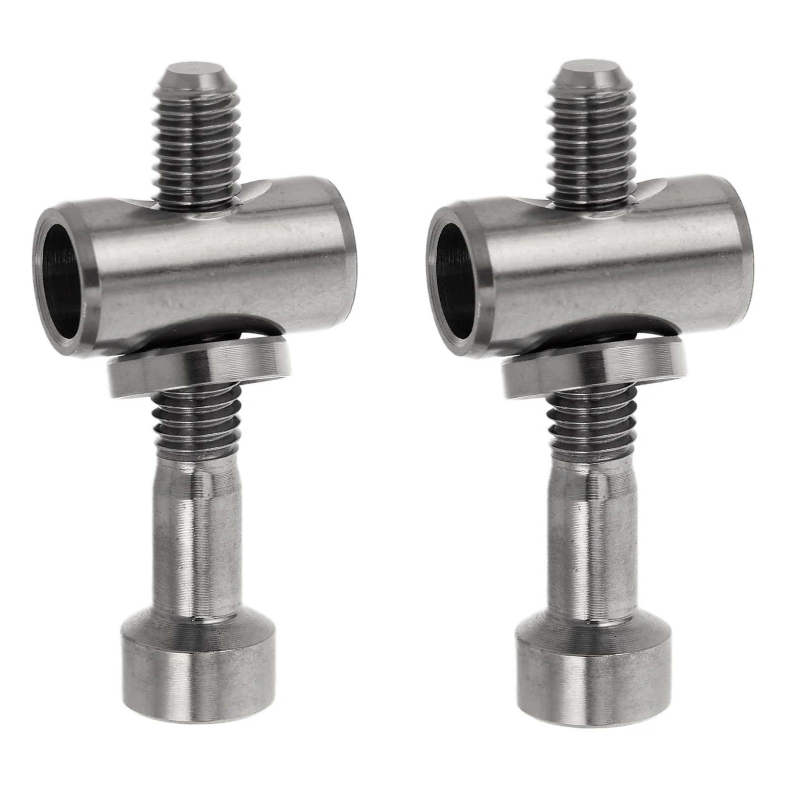 2Pcs Seatpost Bolts for Mountain Bike Titanium Alloy M5x30 Anti-Loosening Bicycle Seatpost Bolts Stable Fixed Screw
2Pcs Seatpost Bolts for Mountain Bike Titanium Alloy M5x30 Anti-Loosening Bicycle Seatpost Bolts Stable Fixed Screw