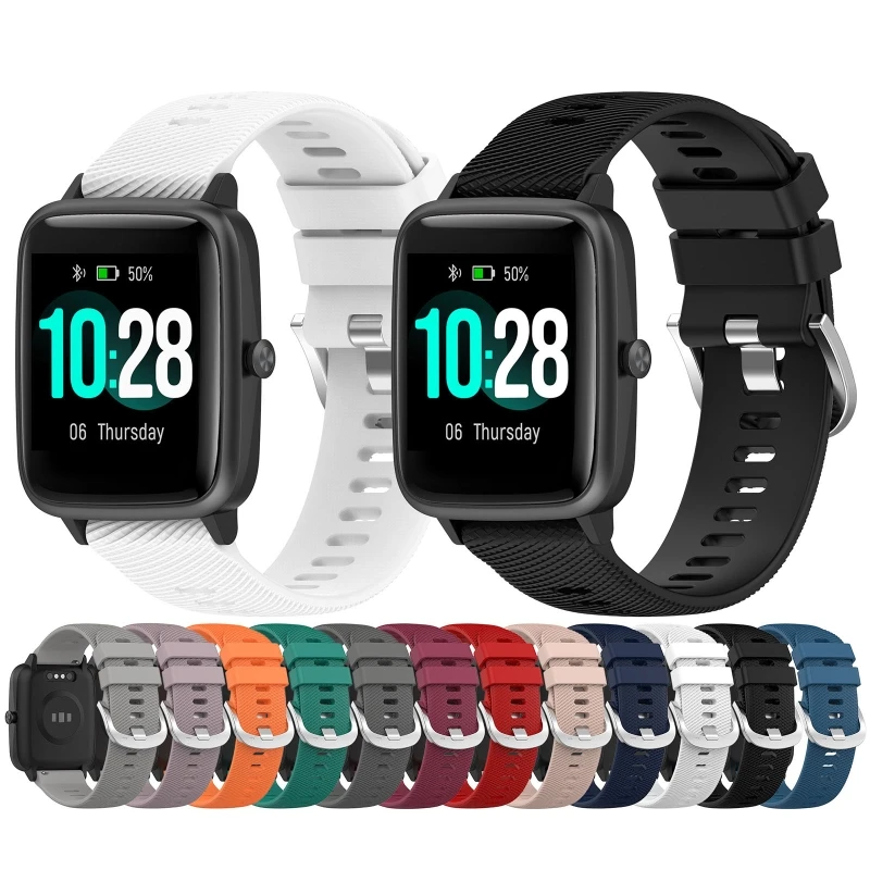 462B 18mm Watch Band Silicone Strap Wristband for SW025/SW01/SW023/Uwatch 3/Uwatch
462B 18mm Watch Band Silicone Strap Wristband for SW025/SW01/SW023/Uwatch 3/Uwatch