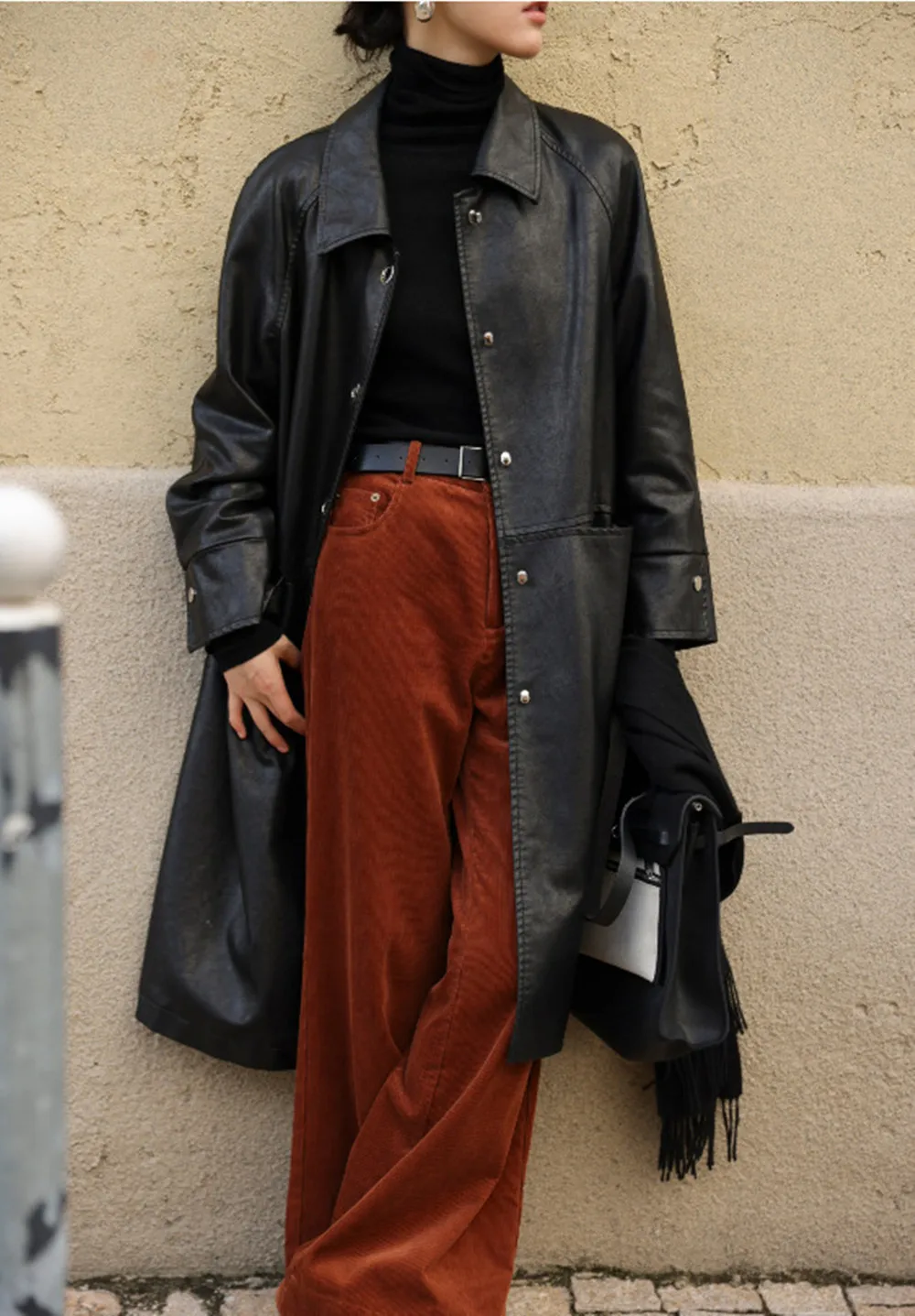 2023 New Arrival Women Vegetable Tanned Real leather Single Breasted Long Loose Casual Windbreak
2023 New Arrival Women Vegetable Tanned Real leather Single Breasted Long Loose Casual Windbreak