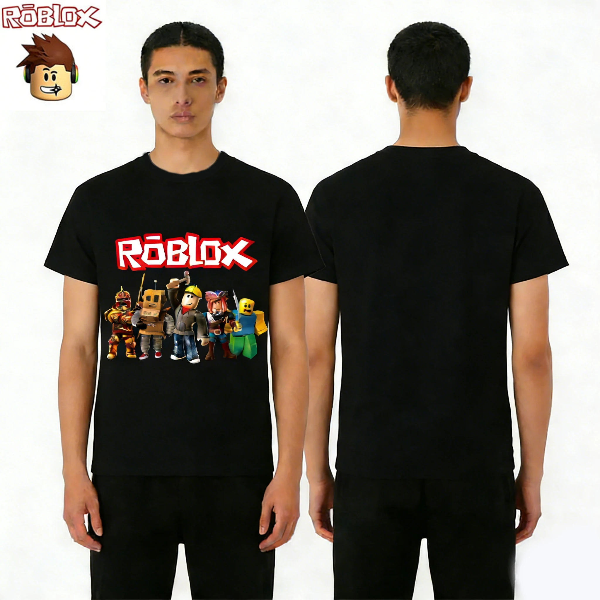 Roblox Game Print Kids T-Shirt 100% Cotton Summer Short Sleeve Cosplay Anime Tops For Boys Girls Toddler
Roblox Game Print Kids T-Shirt 100% Cotton Summer Short Sleeve Cosplay Anime Tops For Boys Girls Toddler