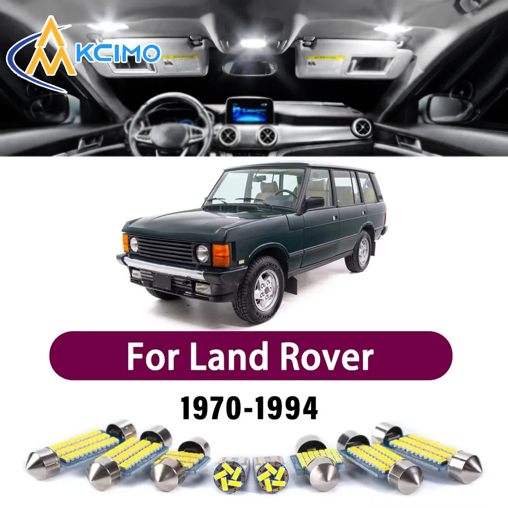 Error Free LED Interior Light Kit for Land Rover Range Rover 1 1970-1994 Premium Bright Dome Trunk Mirror Reading Lamps Canbus
Error Free LED Interior Light Kit for Land Rover Range Rover 1 1970-1994 Premium Bright Dome Trunk Mirror Reading Lamps Canbus