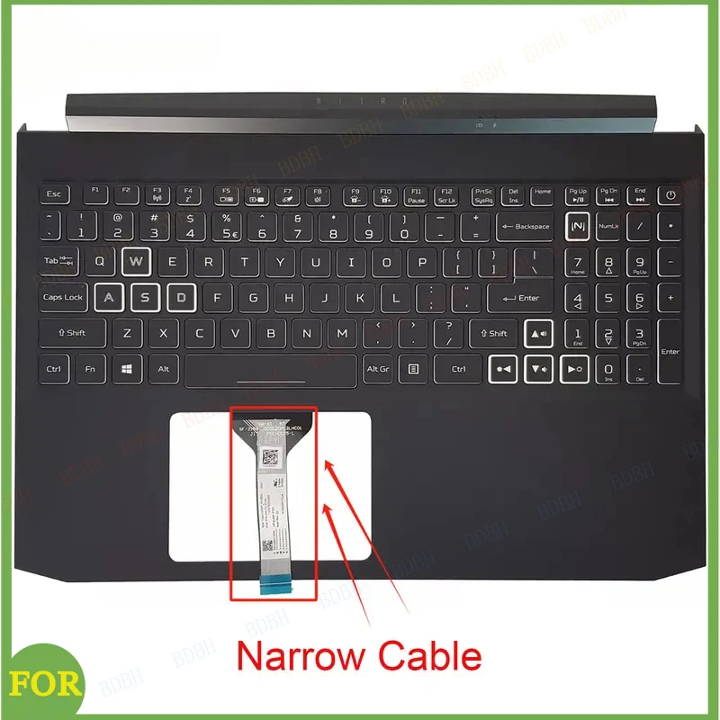 Новая подставка для рук BDBH для Acer Nitro 5 AN515-55 AN515-44 56 57 с белой клавиатурой с подсветкой (узкий кабель) 15,6 дюйма
Новая подставка для рук BDBH для Acer Nitro 5 AN515-55 AN515-44 56 57 с белой клавиатурой с подсветкой (узкий кабель) 15,6 дюйма