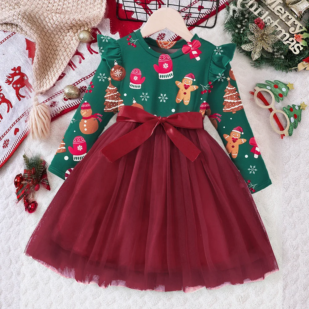 2025 Autumn/Winter Long-Sleeved Dress for Girls,Perfect for Parties and Christmas Outfits
2025 Autumn/Winter Long-Sleeved Dress for Girls,Perfect for Parties and Christmas Outfits