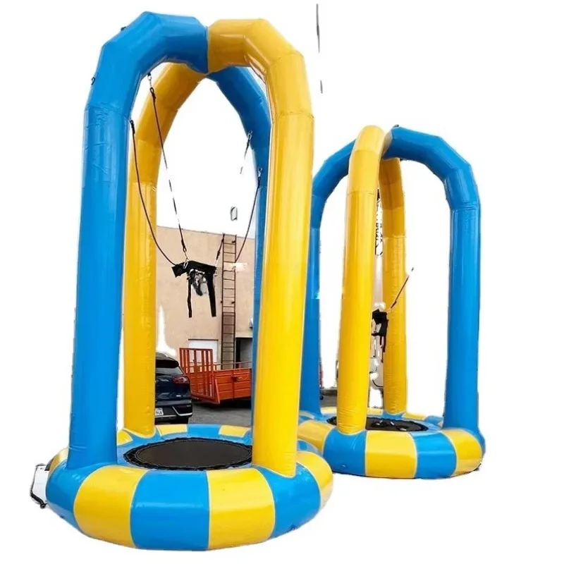 Inflatable bungee jumping children's bungee jumping game activity Inflatable bungee trampoline 
Inflatable bungee jumping children's bungee jumping game activity Inflatable bungee trampoline