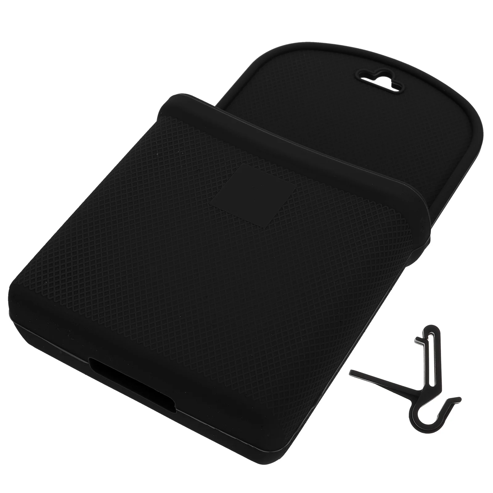 Car Outlet Storage Bag Black Silicone Organizer for Keys Phone Wide Use Car Accessories Vehicle Storage Solution Pouch
Car Outlet Storage Bag Black Silicone Organizer for Keys Phone Wide Use Car Accessories Vehicle Storage Solution Pouch