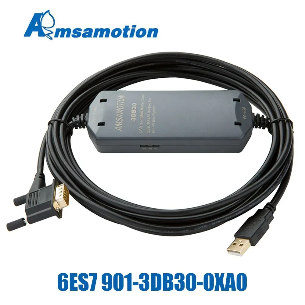 Подходящий кабель для программирования Siemens для Smart PLC S7-200 ST SR CRS Data Line USB-PPI Download 6ES7 901-3DB30-0XA0 Изоляция
Подходящий кабель для программирования Siemens для Smart PLC S7-200 ST SR CRS Data Line USB-PPI Download 6ES7 901-3DB30-0XA0 Изоляция