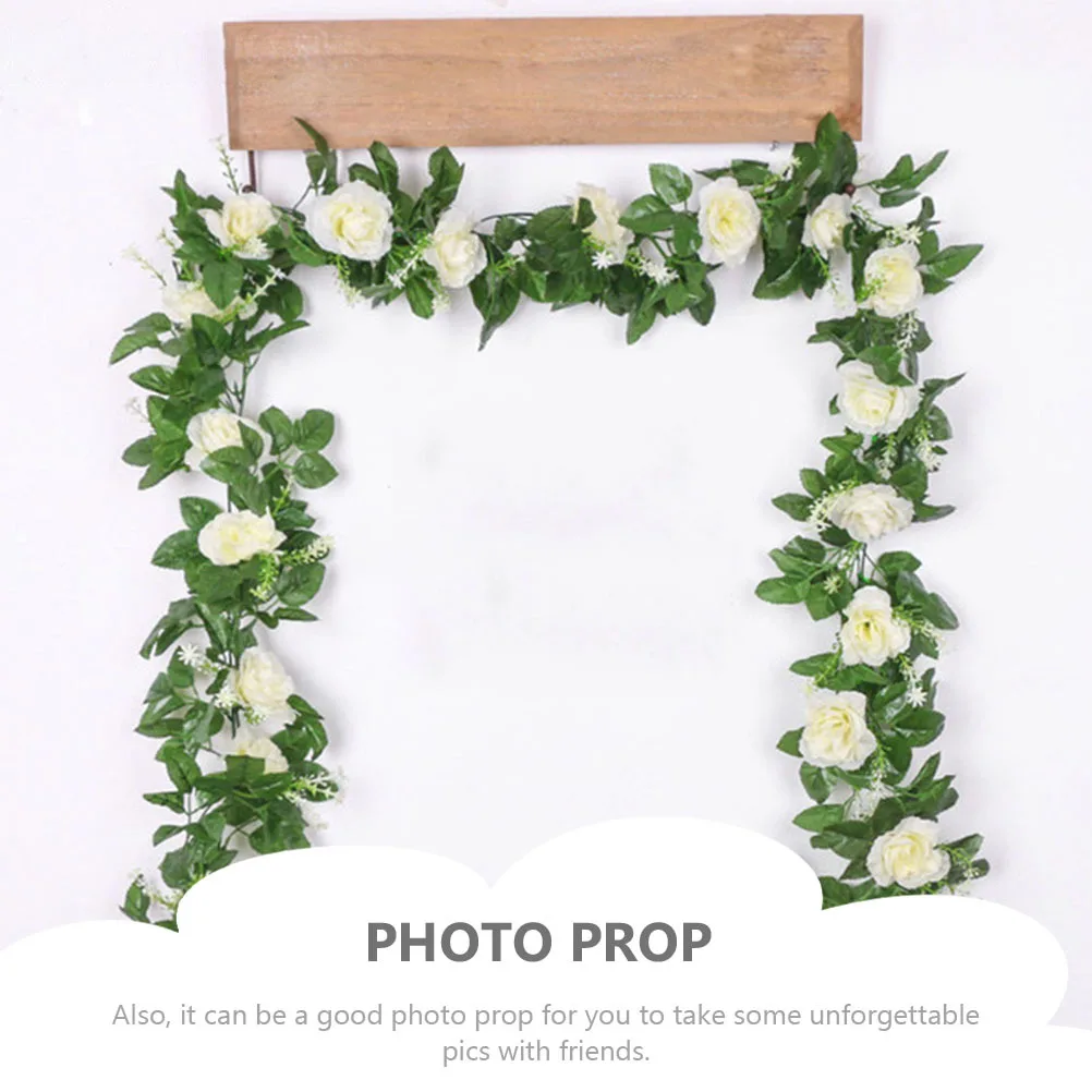 3pcs Simulation Flower Rattan Decor Artificial Rose Vine For Valentine Party Diy Wreath Hanging Ornament Festival Photo Prop
3pcs Simulation Flower Rattan Decor Artificial Rose Vine For Valentine Party Diy Wreath Hanging Ornament Festival Photo Prop