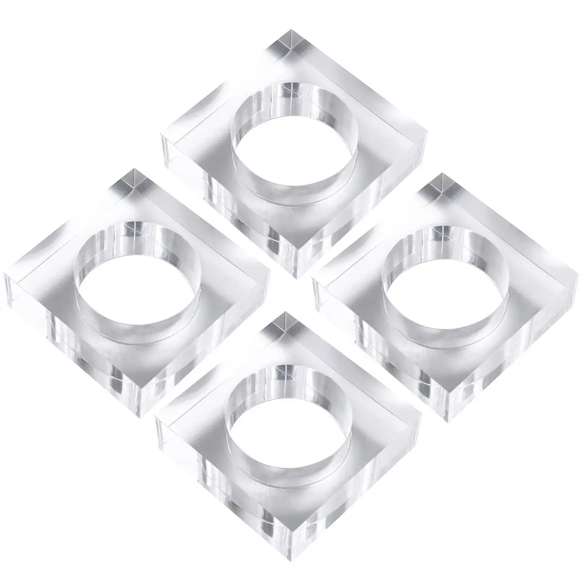 4 Pcs Banquet Table Decoration Serviette Holder Napkin Rings Logger Long-lasting Wedding Perfect
4 Pcs Banquet Table Decoration Serviette Holder Napkin Rings Logger Long-lasting Wedding Perfect