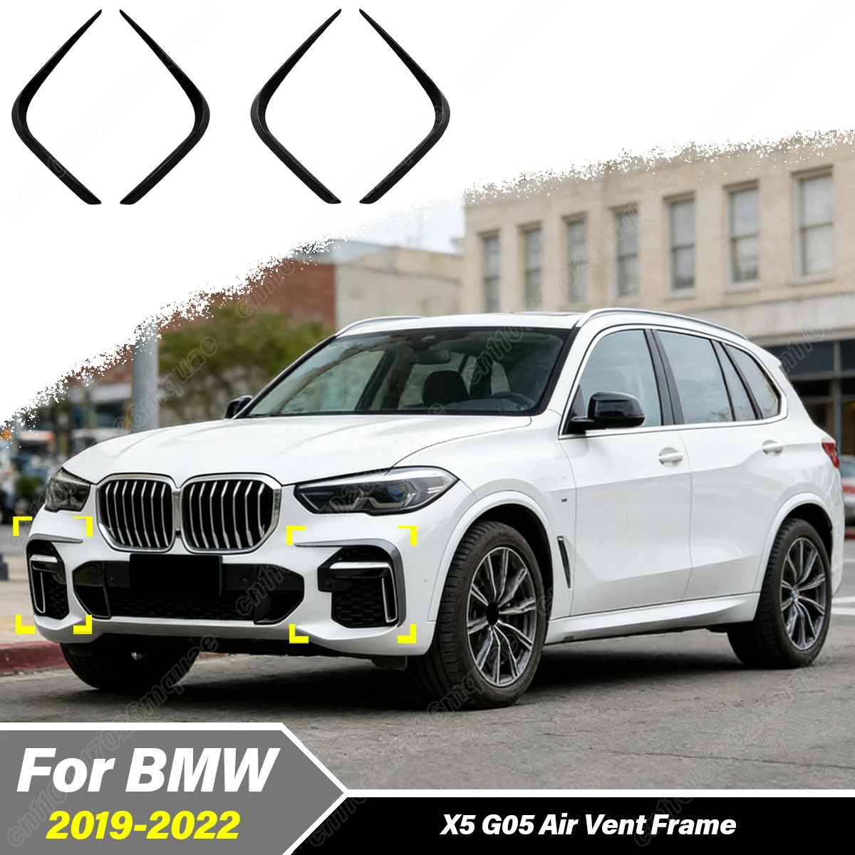 For BMW X5 G05 M Sport 2019 2020 2021 2022 Automobile Front Fog Lamp Strip Fog Lamp Eyebrows Decoration External Accessories Kit
For BMW X5 G05 M Sport 2019 2020 2021 2022 Automobile Front Fog Lamp Strip Fog Lamp Eyebrows Decoration External Accessories Kit