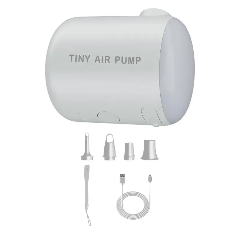 Electric Air Pump Portable Inflator Rechargeable With LED Light Outdoor Gear 2200mAh Inflation Blow Tool For Home Travel Camping
Electric Air Pump Portable Inflator Rechargeable With LED Light Outdoor Gear 2200mAh Inflation Blow Tool For Home Travel Camping