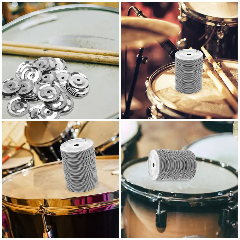 100 Pcs Cymbal Ring Accessories Cymbals Ching Percussion Tambourine Instrument Stainless Steel Snare Rings
100 Pcs Cymbal Ring Accessories Cymbals Ching Percussion Tambourine Instrument Stainless Steel Snare Rings
