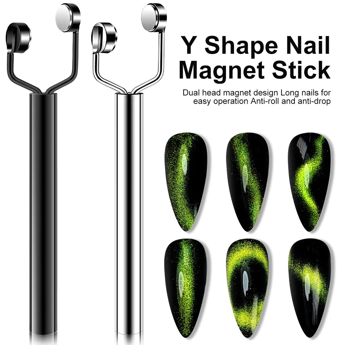 Y-shaped Multifunctional Magnet for Nails Cat Eye UV Gel Polish Design Effect Manicure Strong Magnet Stick Nail Art Tools
Y-shaped Multifunctional Magnet for Nails Cat Eye UV Gel Polish Design Effect Manicure Strong Magnet Stick Nail Art Tools