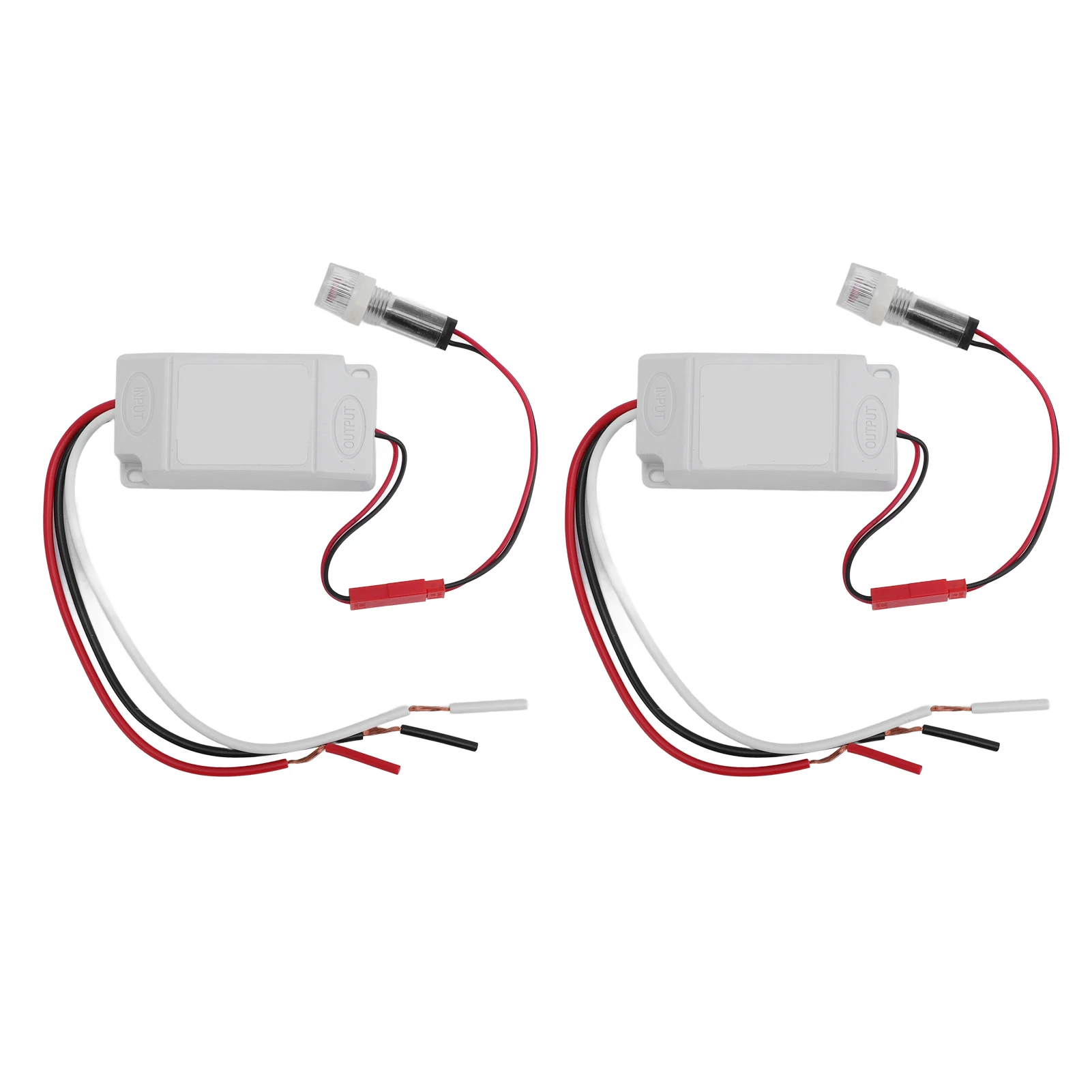 Светочувствительный переключатель фотоэлемента, 2 шт., датчик автоматического включения и выключения, датчик от сумерения до рассвета, переключатель управления уличным освещением
Светочувствительный переключатель фотоэлемента, 2 шт., датчик автоматического включения и выключения, датчик от сумерения до рассвета, переключатель управления уличным освещением