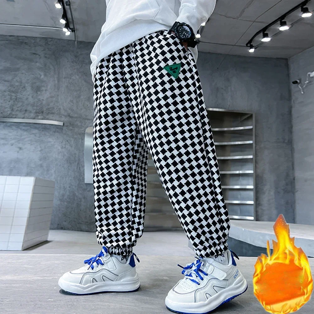 Girls Boys Fleece Pants Kids Sport Pant Grid Print Trouser 2023 Autumn Winter 3 To 12Yrs Children's Thicken Warm Clothes Casual
Girls Boys Fleece Pants Kids Sport Pant Grid Print Trouser 2023 Autumn Winter 3 To 12Yrs Children's Thicken Warm Clothes Casual