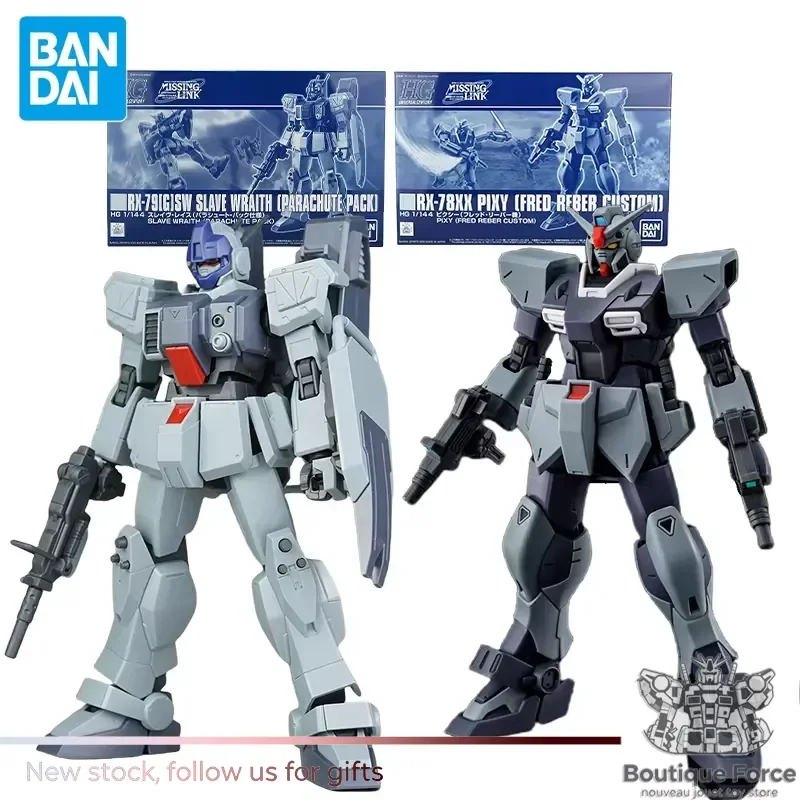 Bandai Gundam Pixie RX-78XX HGUC 1/144 Action Figure Slave Wraith Parachute Pack Mech Model Toy Collectible Figure for Fans
Bandai Gundam Pixie RX-78XX HGUC 1/144 Action Figure Slave Wraith Parachute Pack Mech Model Toy Collectible Figure for Fans