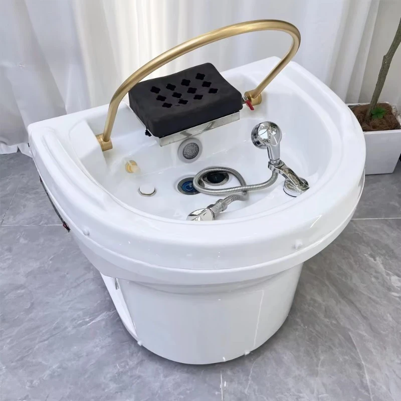 Modern Thai Style Spa Head Water Therapy Beauty Hair Salon White Shampoo Bowl with 60L Storage tank
Modern Thai Style Spa Head Water Therapy Beauty Hair Salon White Shampoo Bowl with 60L Storage tank