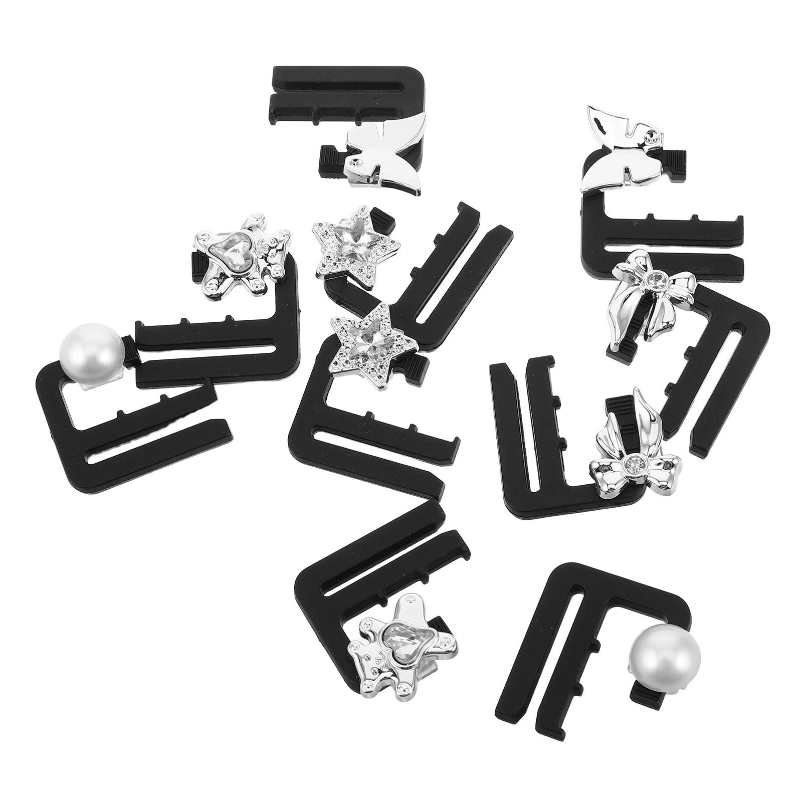 10Pcs Waistband Size Adjuster Detachable Buckle Jeans Trousers Skirts Versatile Usage Easy Cleaning Replacement
10Pcs Waistband Size Adjuster Detachable Buckle Jeans Trousers Skirts Versatile Usage Easy Cleaning Replacement