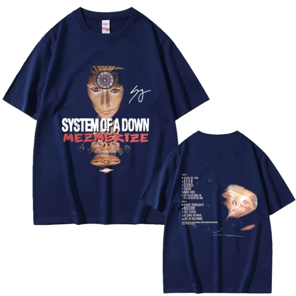 Rock Band System of A Graphic Tshirts Male Fashion Graphic Oversized Streetwear Men's Women Alternative Metal Unisex T-shirt
Rock Band System of A Graphic Tshirts Male Fashion Graphic Oversized Streetwear Men's Women Alternative Metal Unisex T-shirt
