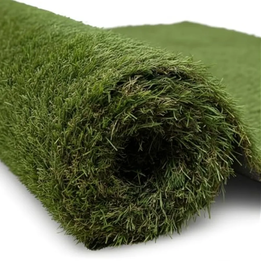 Ottomanson 1 Artificial Fau Grass Rug - Realistic Turf with UV Protection - Perforated for Easy Drainage - Durable, Hose-Off Sy
Ottomanson 1 Artificial Fau Grass Rug - Realistic Turf with UV Protection - Perforated for Easy Drainage - Durable, Hose-Off Sy