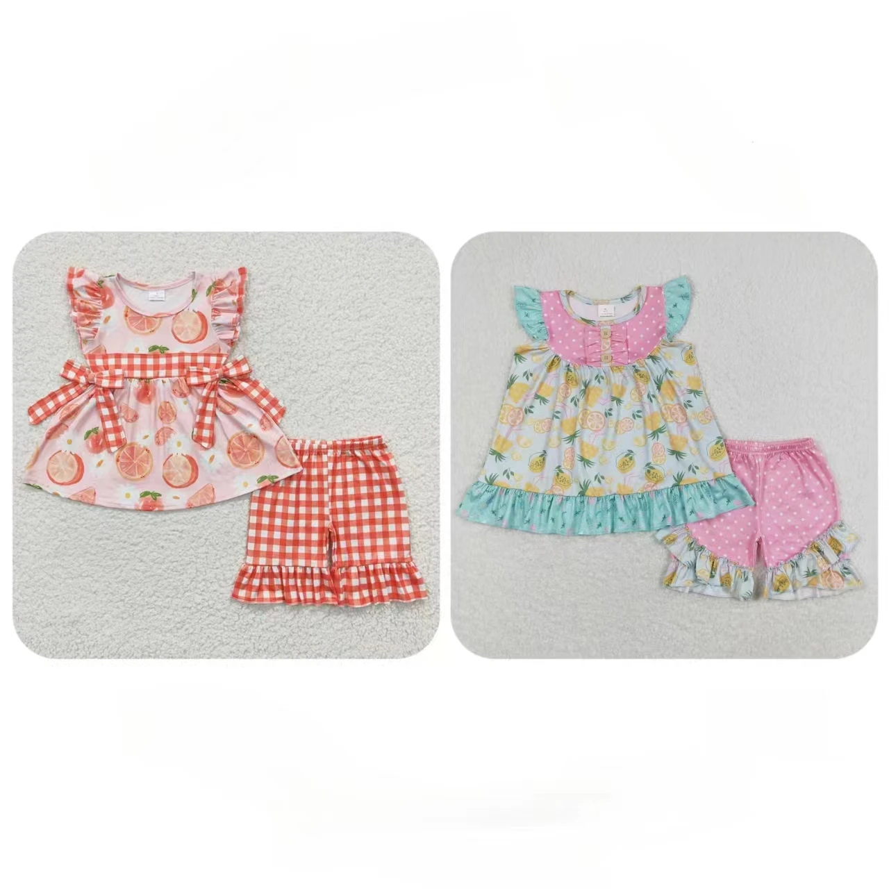 Wholesale Baby Girl Casual Wear Set Toddler Short Sleeves Tunic Tops Kids Shorts Children Summer Infant Two Pieces Outfit
Wholesale Baby Girl Casual Wear Set Toddler Short Sleeves Tunic Tops Kids Shorts Children Summer Infant Two Pieces Outfit