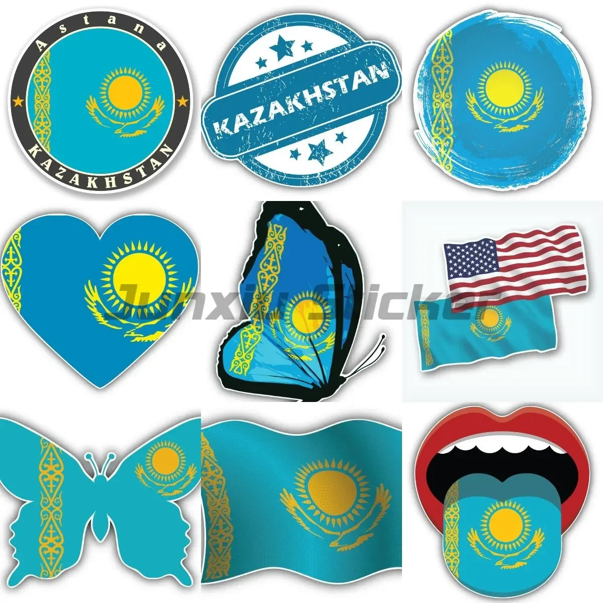 Kazakhstan Flag Decals Vinyl Sticker Books for Kids Accessories Girls Motorcycle Jdm Decals Mountain Girl Truck Decor Stickers
Kazakhstan Flag Decals Vinyl Sticker Books for Kids Accessories Girls Motorcycle Jdm Decals Mountain Girl Truck Decor Stickers