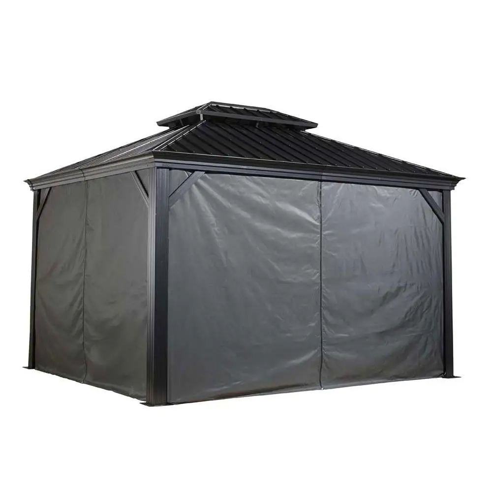 1356158298 Polyester Gazebos Curtains for Messina Hard Top Sun Shelter, 10 x 12 12x16, Grey
1356158298 Polyester Gazebos Curtains for Messina Hard Top Sun Shelter, 10 x 12 12x16, Grey