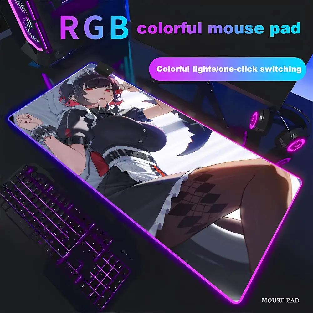 HYBXAXC Zenless Zone Zero Ellen Joe Mousepad HD Printing Computer Locking Edge Non-slip Keyboard PC Deskmat RGB Large LED Light
HYBXAXC Zenless Zone Zero Ellen Joe Mousepad HD Printing Computer Locking Edge Non-slip Keyboard PC Deskmat RGB Large LED Light