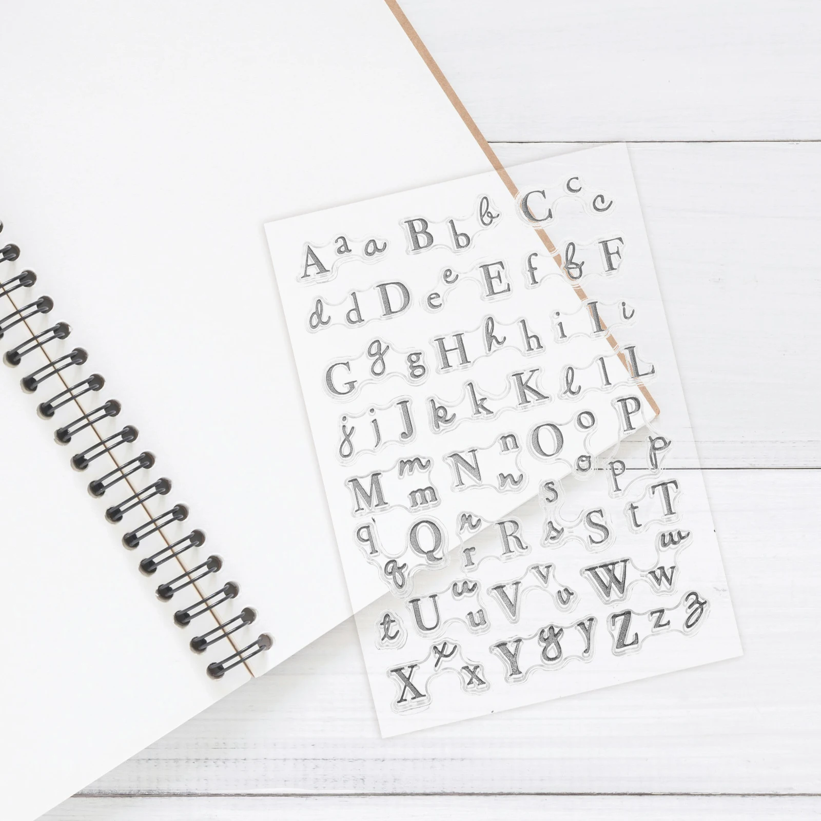 Transparent Stamps for Crafting DIY Planner Scrapbooks Alphabet Decorative Journal Silicone Finished Product Reusable Soft
Transparent Stamps for Crafting DIY Planner Scrapbooks Alphabet Decorative Journal Silicone Finished Product Reusable Soft