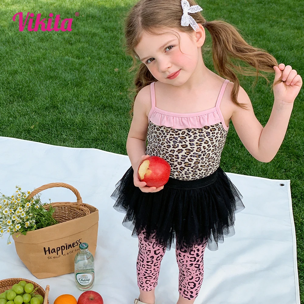 Girls Pink Leopard Print Tutu Leggings Kids Black Layered Tulle Skirt with Leggings Fake 2 Pcs Kids Slim Bottoms Daily Wear
Girls Pink Leopard Print Tutu Leggings Kids Black Layered Tulle Skirt with Leggings Fake 2 Pcs Kids Slim Bottoms Daily Wear