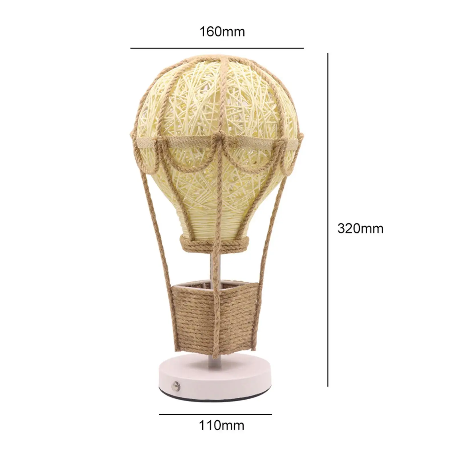 Unique Air Balloon Night Light Luxury Desk Lamp Handmade Decorative Lamp for Bedroom Living Room Gifts
Unique Air Balloon Night Light Luxury Desk Lamp Handmade Decorative Lamp for Bedroom Living Room Gifts