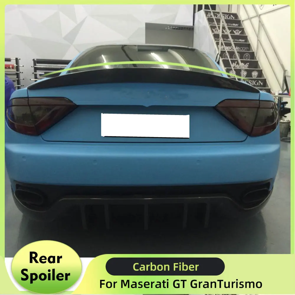 Carbon Fiber Rear Trunk Spoiler Wing for Maserati GT GranTurismo Coupe 2-Door 2012-2014 Racing Boot Lid Wing Lip Spoiler FRP
Carbon Fiber Rear Trunk Spoiler Wing for Maserati GT GranTurismo Coupe 2-Door 2012-2014 Racing Boot Lid Wing Lip Spoiler FRP