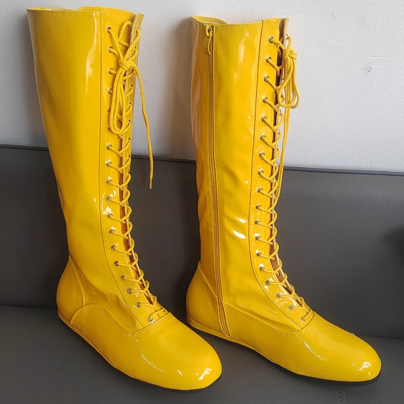 Сапоги hulk hogan для мальчиков, профессиональные борцовские ботинки на молнии со шнуровкой, детский борцовский костюм на Хэллоуин, косплей
Сапоги hulk hogan для мальчиков, профессиональные борцовские ботинки на молнии со шнуровкой, детский борцовский костюм на Хэллоуин, косплей