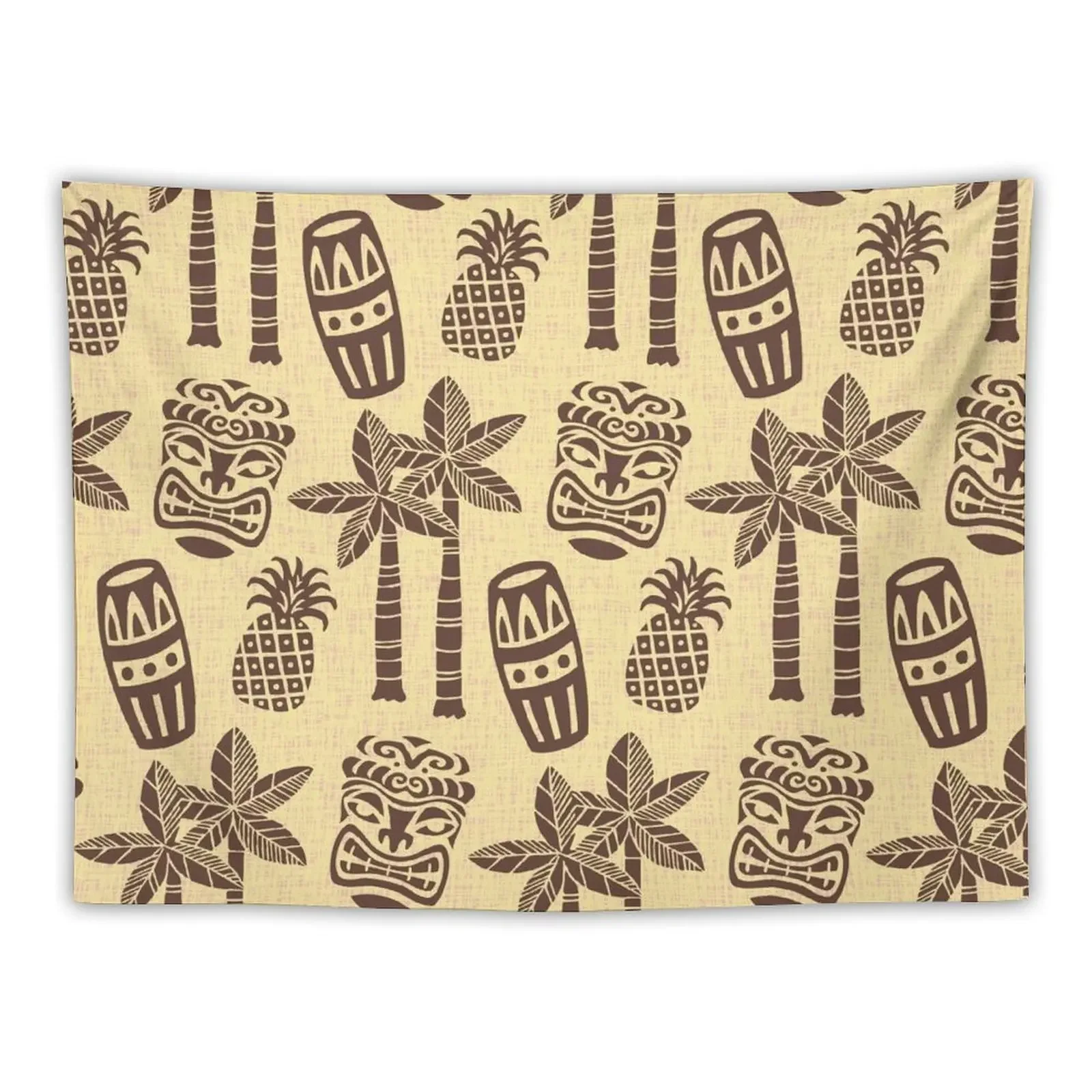 Retro Mid Century Modern Tiki Pattern 547 Brown and Yellow Tweed Tapestry Decor Home Decoration Room Tapestry
Retro Mid Century Modern Tiki Pattern 547 Brown and Yellow Tweed Tapestry Decor Home Decoration Room Tapestry