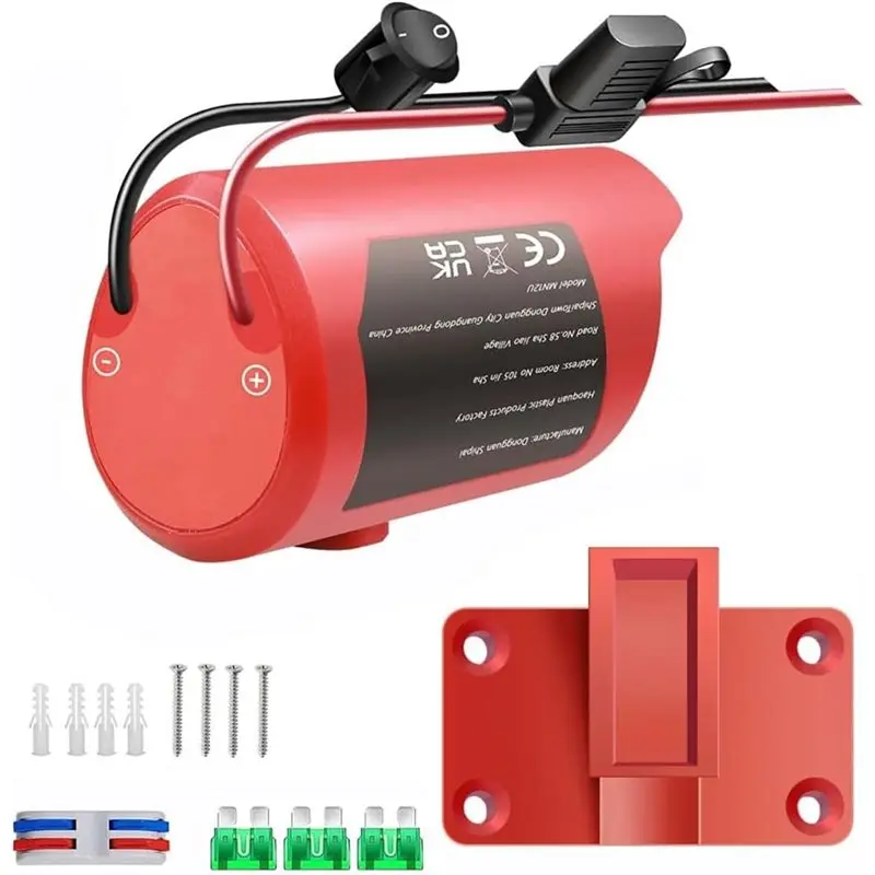 A84X-Battery Adapter Kit With Fuse And Switch(14 AWG Wire) For 12V Power Wheels, Power Conversion Module Convertor
A84X-Battery Adapter Kit With Fuse And Switch(14 AWG Wire) For 12V Power Wheels, Power Conversion Module Convertor