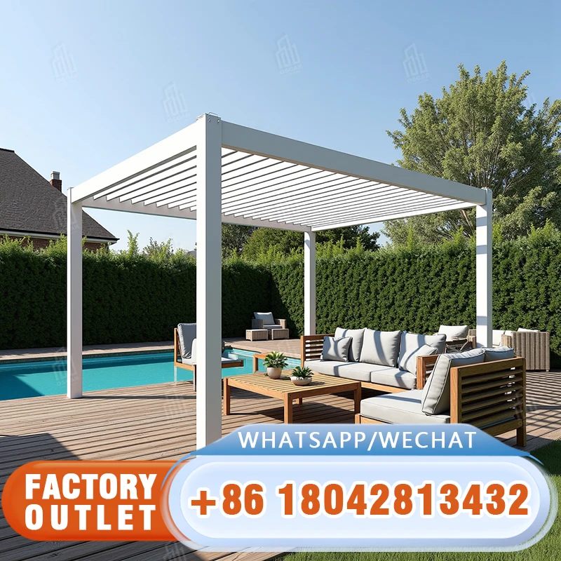 Customizable Aluminum Garden Shade Structure Ideal for Outdoor Events in USA Factory Direct Pergola
Customizable Aluminum Garden Shade Structure Ideal for Outdoor Events in USA Factory Direct Pergola