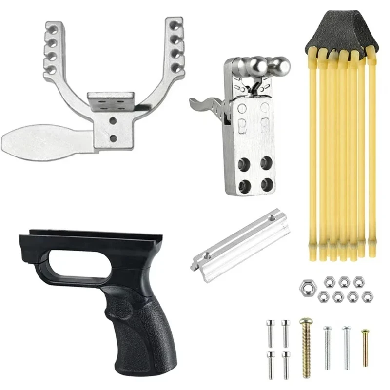 Slingshot accessories metal sliding module strong rubber band mechanical slingshots
Slingshot accessories metal sliding module strong rubber band mechanical slingshots