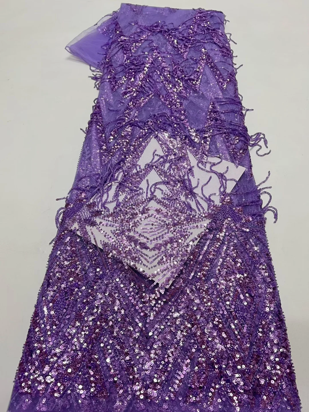 2026 Luxury French Mesh Embroidery Beaded Lace African Sequin Beaded Lace Fabric for Wedding Dress Sewing 5 Yards
2026 Luxury French Mesh Embroidery Beaded Lace African Sequin Beaded Lace Fabric for Wedding Dress Sewing 5 Yards