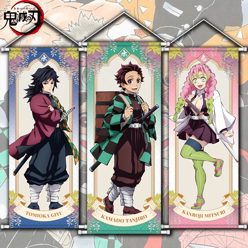 Demon Slayers Surrounding Paintings, Silk Cloth Posters, Tanjiro, Nezuko, Giyuu, Mitsuri, Love Scrolls Anime Decorative Products
Demon Slayers Surrounding Paintings, Silk Cloth Posters, Tanjiro, Nezuko, Giyuu, Mitsuri, Love Scrolls Anime Decorative Products