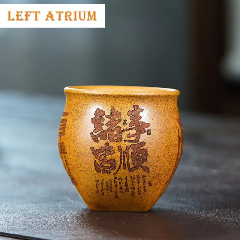 250ml Yixing Zisha Teacup Aesthetic Tea Bowl Tea Pair Tea-tasting Personal Cup Chazhan Master Cups Household Teaware Supplies
250ml Yixing Zisha Teacup Aesthetic Tea Bowl Tea Pair Tea-tasting Personal Cup Chazhan Master Cups Household Teaware Supplies