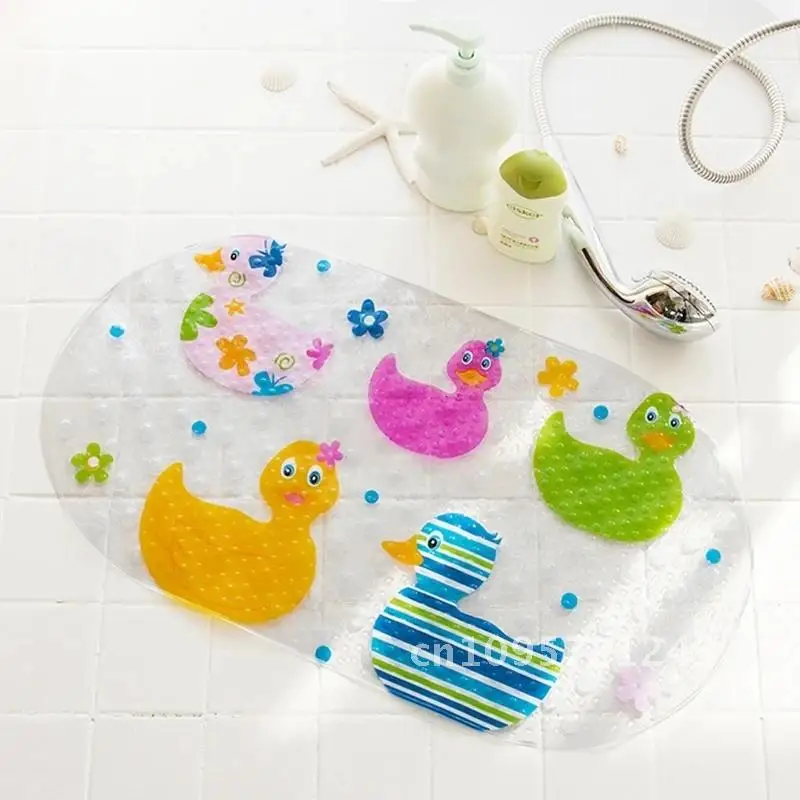 Cute Cartoon PVC Anti-Slip Bath Mats With Sucker 38cm*69cm Bathroom Carpet Pad Non-Slip Massage Soft Bathtub Shower Multi-Color
Cute Cartoon PVC Anti-Slip Bath Mats With Sucker 38cm*69cm Bathroom Carpet Pad Non-Slip Massage Soft Bathtub Shower Multi-Color