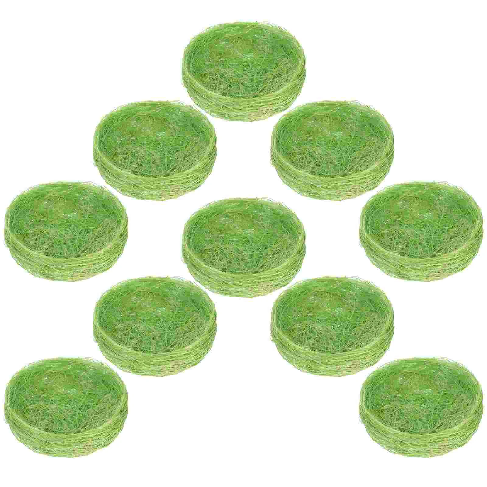 10 Pcs Simulated Bird's Nest Craft Birds for Garden Photo Prop Faux House Ornament
10 Pcs Simulated Bird's Nest Craft Birds for Garden Photo Prop Faux House Ornament