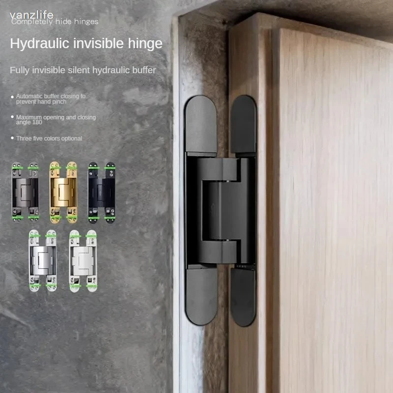 Скрытая гидравлическая петля для дверей с демпфированием, регулируемая, бесшумная, автоматический доводчик для деревянных дверей
Скрытая гидравлическая петля для дверей с демпфированием, регулируемая, бесшумная, автоматический доводчик для деревянных дверей