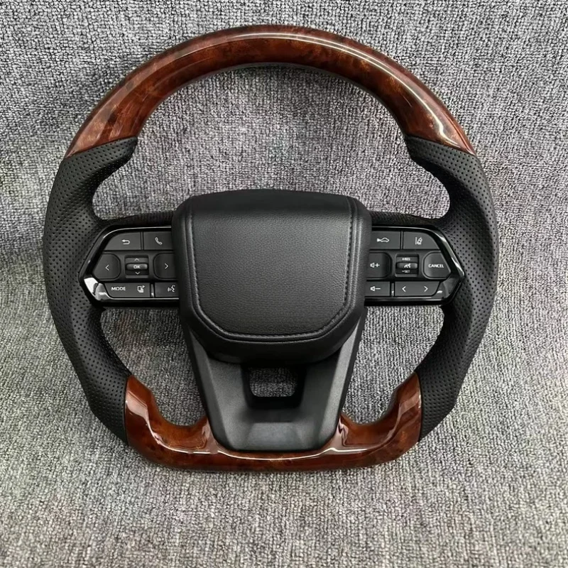Full Leather Steering Wheel for Toyota Landcruiser Land Cruiser LC200 LC300 Prado 120 150 200 LC79 LC70 LC76 FJ70 FJ79 FJ200
Full Leather Steering Wheel for Toyota Landcruiser Land Cruiser LC200 LC300 Prado 120 150 200 LC79 LC70 LC76 FJ70 FJ79 FJ200