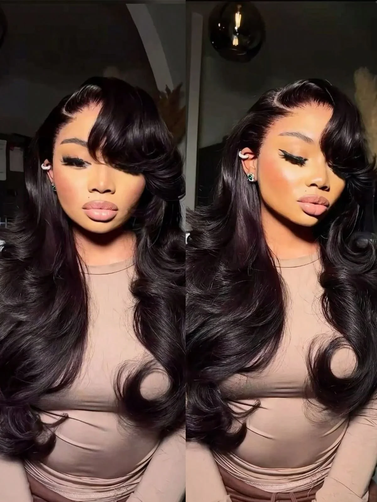 40 42 Inch 250% Wear And Go Glueless Wigs Body Wave Human Hair Wigs Thick Density Soft Bouncy Human Hair Material Popular 13x4 13x6 HD Lace Frontal Wigs Handmade Natural Baby Hair Design Glueless Friendly Wear Durable Styling Human Hair Wig
40 42 Inch 250% Wear And Go Glueless Wigs Body Wave Human Hair Wigs Thick Density Soft Bouncy Human Hair Material Popular 13x4 13x6 HD Lace Frontal Wigs Handmade Natural Baby Hair Design Glueless Friendly Wear Durable Styling Human Hair Wig