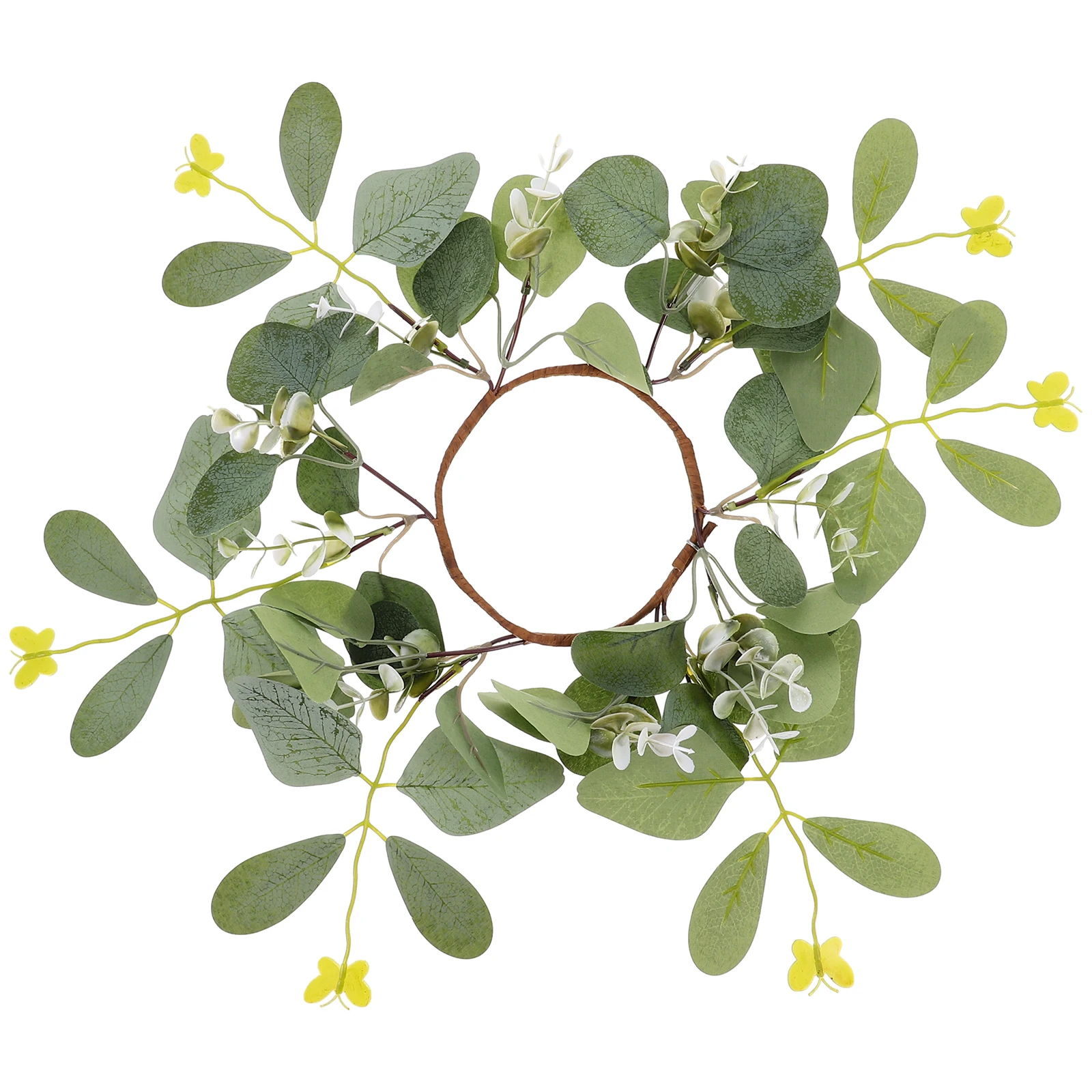 Artificial Eucalyptus Leaf Ring Rustic Pillar Wreath Wall Hanging Decorative Holder For Wedding Birthday Party
Artificial Eucalyptus Leaf Ring Rustic Pillar Wreath Wall Hanging Decorative Holder For Wedding Birthday Party
