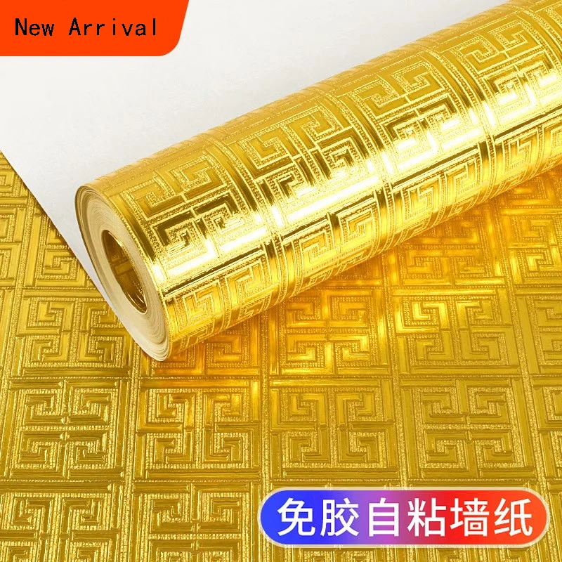 Peel and Stick Greek Key Wall Paper Home Decor Gold Foil Wallpaper for Living Room Bedroom 3D Mural Papel De Parede
Peel and Stick Greek Key Wall Paper Home Decor Gold Foil Wallpaper for Living Room Bedroom 3D Mural Papel De Parede