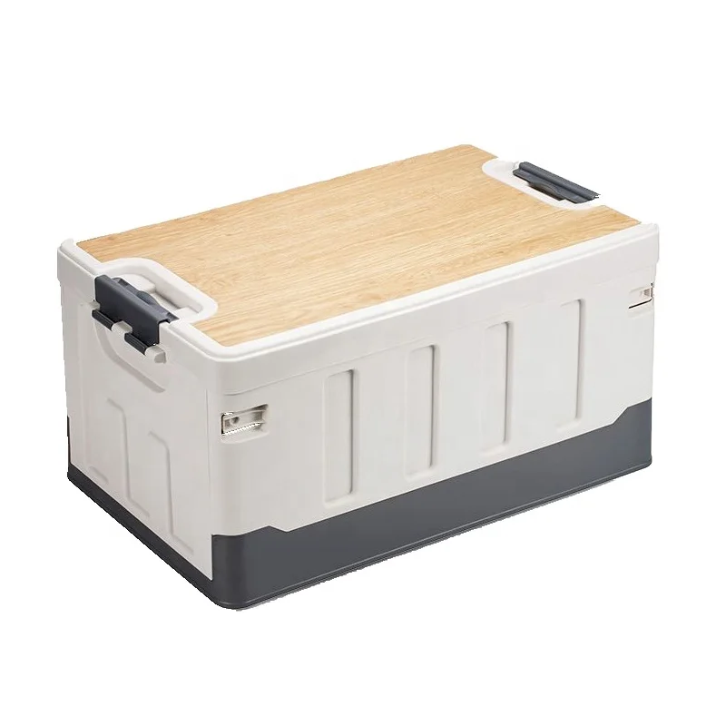 Складной автомобильный ящик для хранения из полипропилена, 35 л, цветной искусственный мрамор 
Складной автомобильный ящик для хранения из полипропилена, 35 л, цветной искусственный мрамор