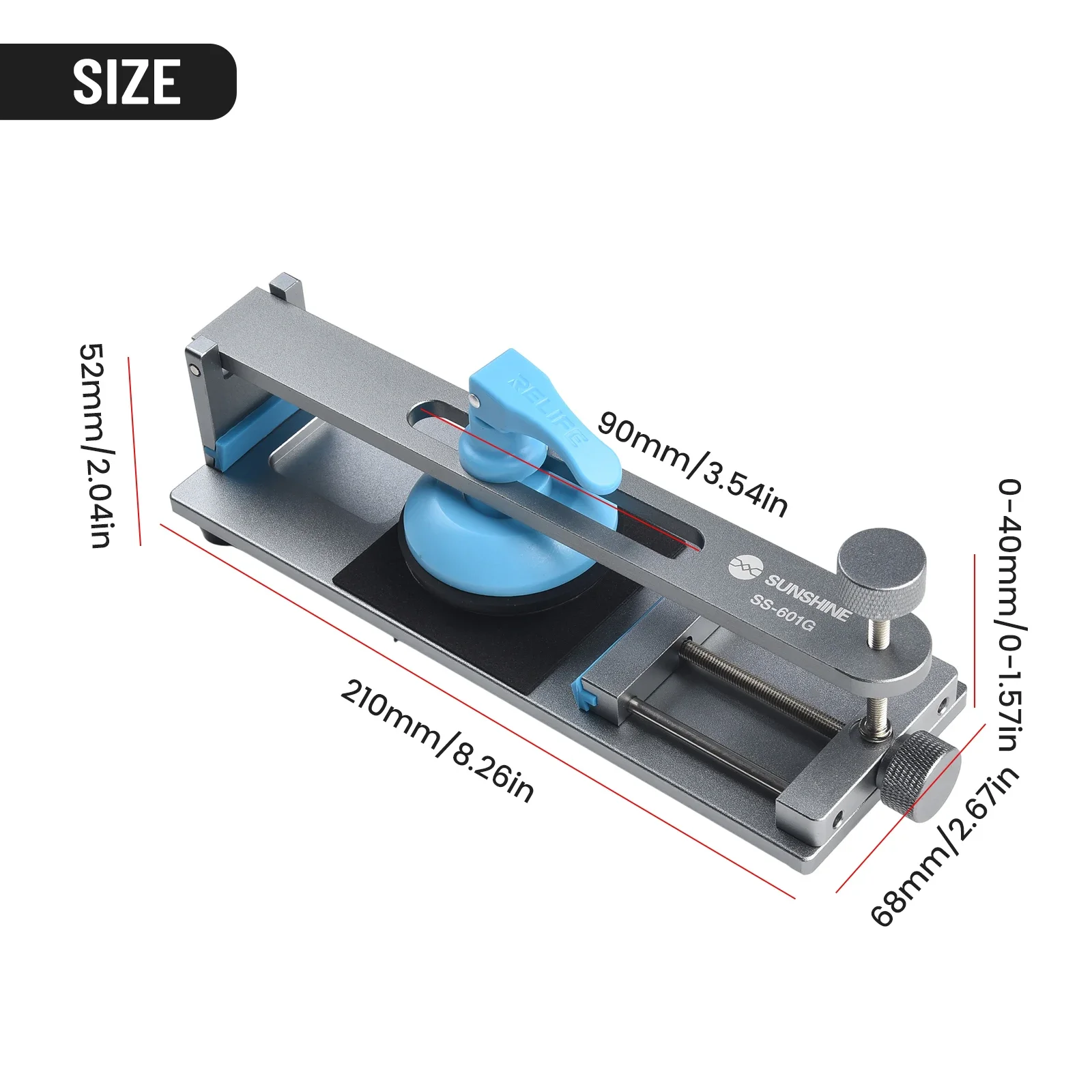 Blue silver Screen Splitter Screen Splitter Telecommunications LCD Screen Splitter Mobile Phone Repair Phone Screen Splitter
Blue silver Screen Splitter Screen Splitter Telecommunications LCD Screen Splitter Mobile Phone Repair Phone Screen Splitter