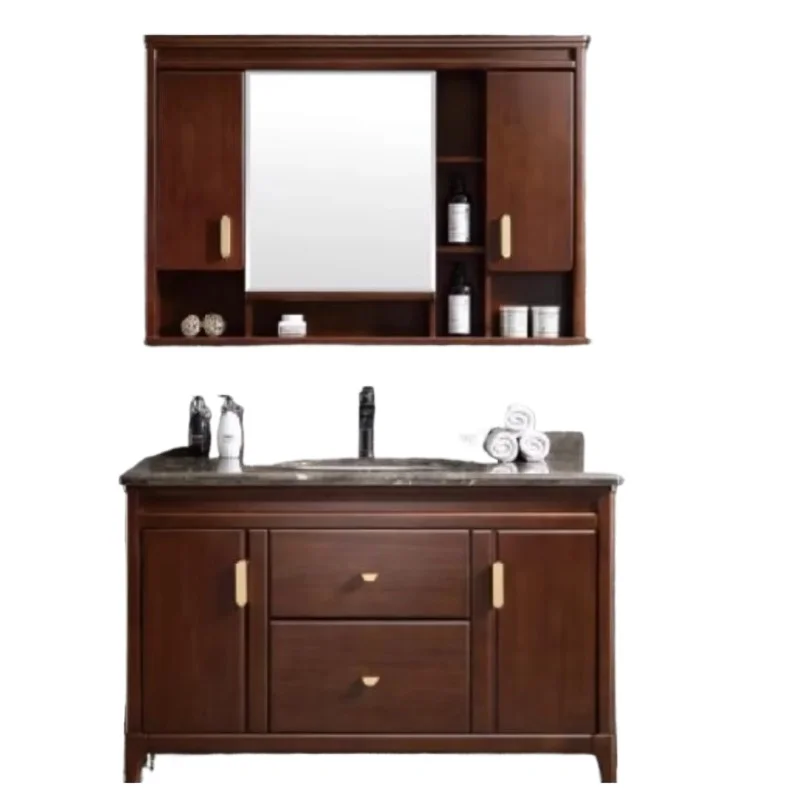 Modern single sink bathroom vanity vintage glow mirror high quality apartment hotel ceramic basin
Modern single sink bathroom vanity vintage glow mirror high quality apartment hotel ceramic basin