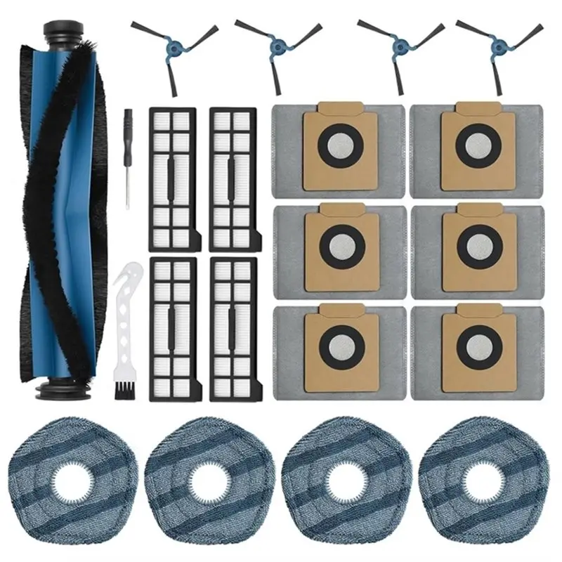 【NEW PRODUCTS TO BE RELEASED IN 2026 】Replacement Parts Kit For Eufy X10 Pro Omni Robot Vacuum- 21Pcs X10 Pro Omni Accessories
【NEW PRODUCTS TO BE RELEASED IN 2026 】Replacement Parts Kit For Eufy X10 Pro Omni Robot Vacuum- 21Pcs X10 Pro Omni Accessories